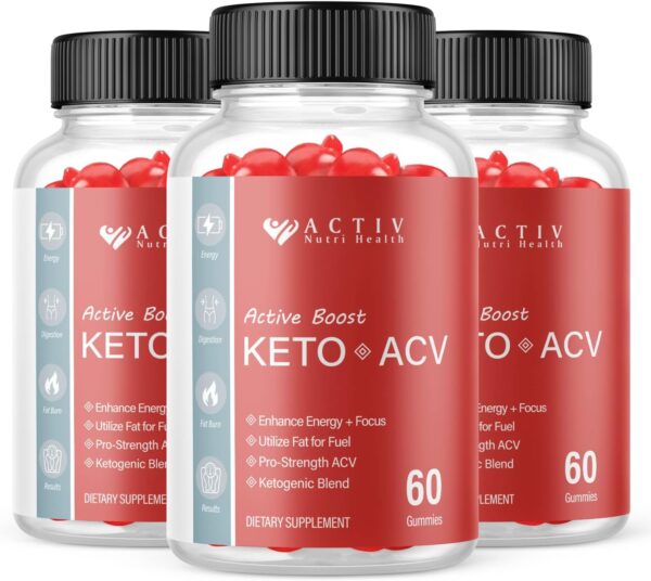 activ boost keto+acv gummies