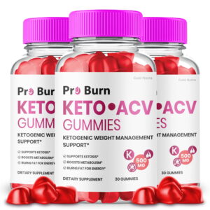 pro burn keto acv gummies