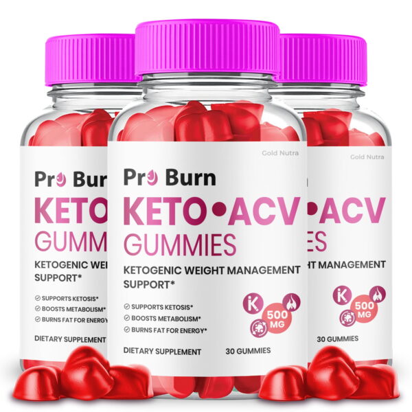 pro burn keto acv gummies